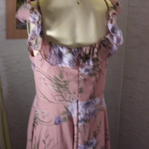 Dusty Pink ROMANTIC Maxi - Picture 6 of 11
